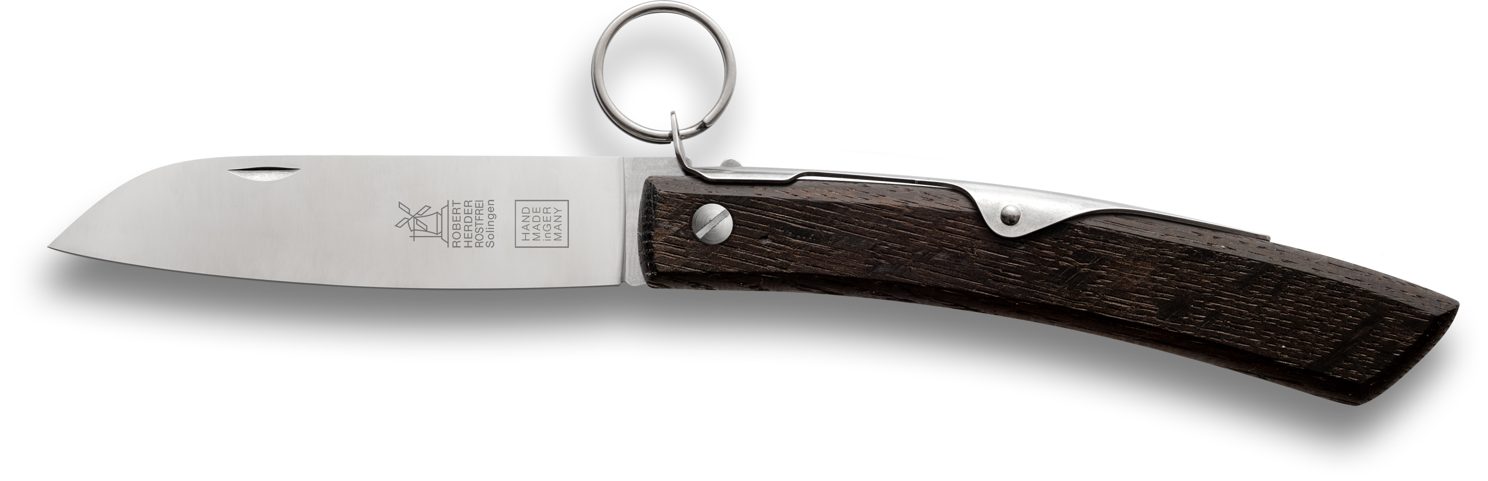 Zakmes IBEX 10 cm eikenhout