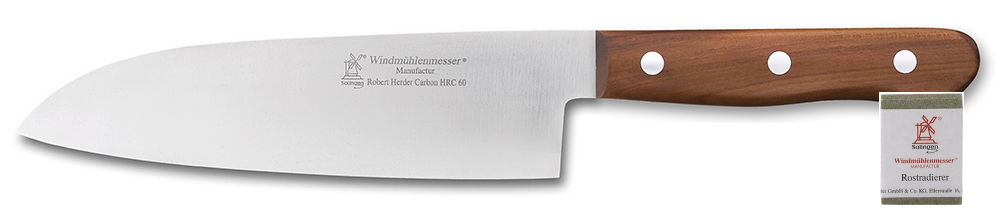 Koksmes Herder Lignum 3 met roestgum cadeau