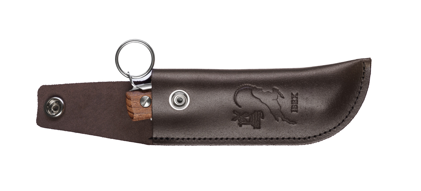 Robert Herder lederen hoes IBEX 10 cm