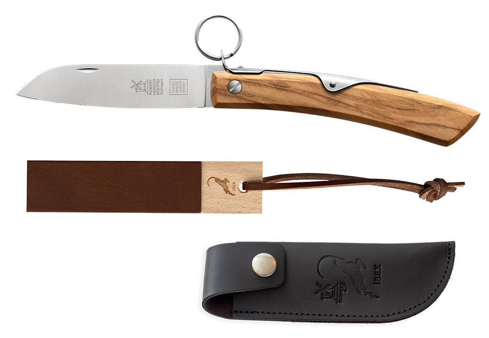 IBEX cadeauset olijfhout