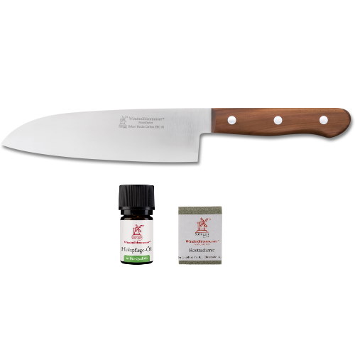 Koksmes Herder Lignum 3 met roestgum cadeau