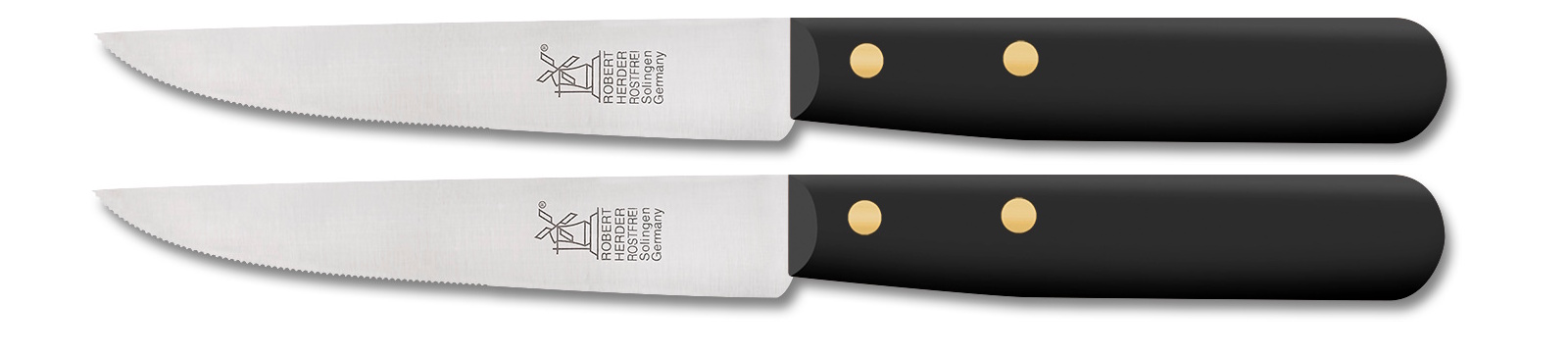 Steakmes POM set van 2